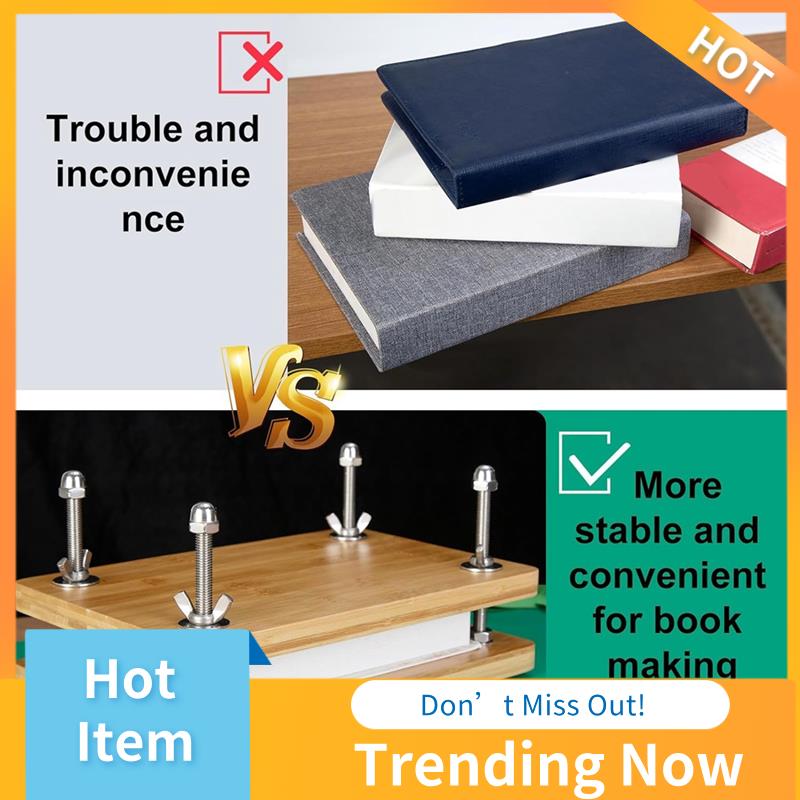 Bookbinding Supply Kit - ABNL Buchpresse zum Buchbinden, Buchpresse aus