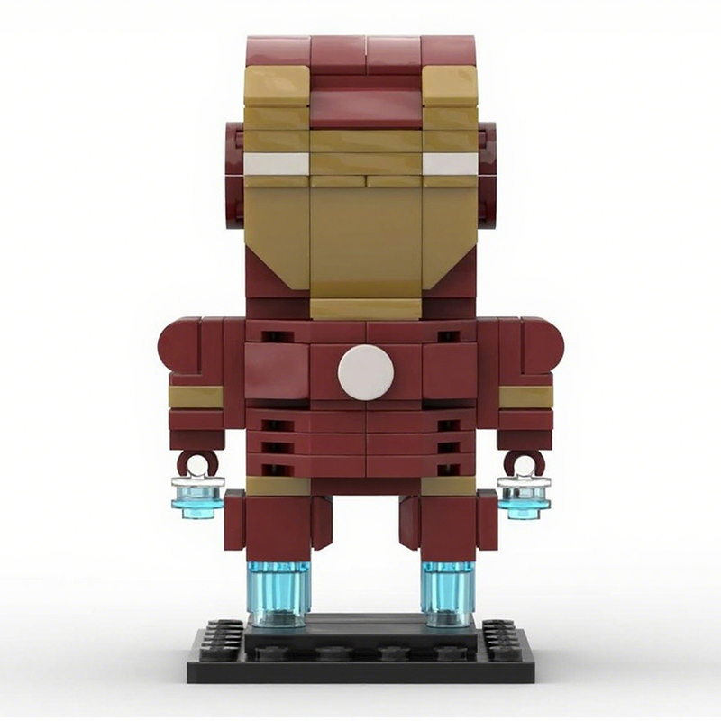 Art Craft Idea - 149-teiliges MOC Iron Mark 3 BrickHeadz