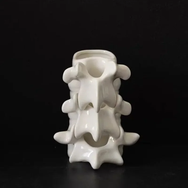 Art Craft Vase - Kreative Keramik Wirbelsäule Kaffeetasse Wasser Tasse