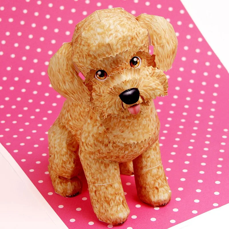 Art Craft Center - Spielzeug Pudel Hund Falten Origami Kunst