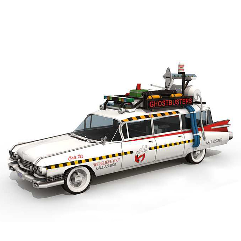 Art Craft Center - Ghostbusters Auto Ecto-1A 1:20 Origami Kunst,