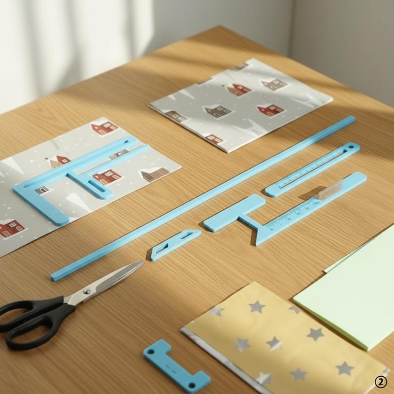 Bookbinding Supply Kit - 6-teiliges Buchbindewerkzeug-Set für Anfänger, Scrapbooking-Zubehör, kreatives