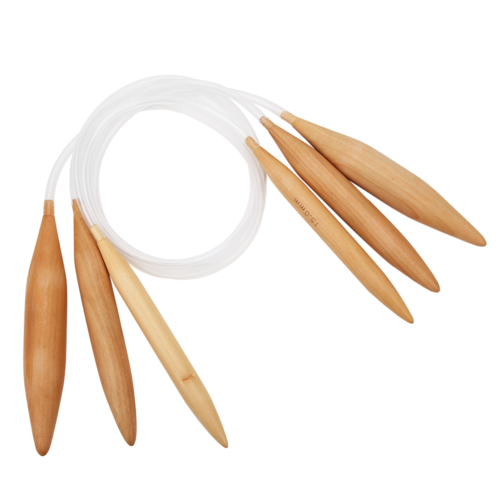 Knitting Needle Circular - ZK20 Runde geflochtene Nadel aus Bambus,