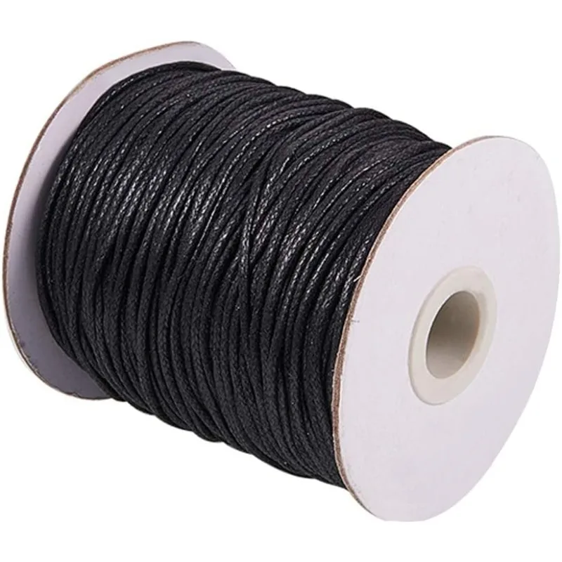 Macrame Cord Cotton - 1 Rolle 100 Yards gewachste Schnur