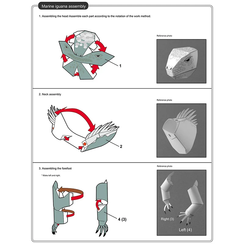 Marine Iguana Origami Art Mini – Art Craft Center Bewertung und Preis