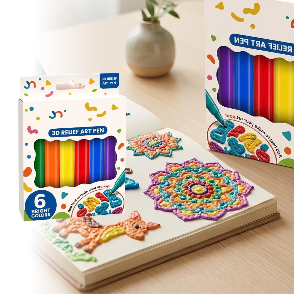 3D Puffy Popcorn Kunst-Markers – Art Craft Doodle Bewertung und Preis