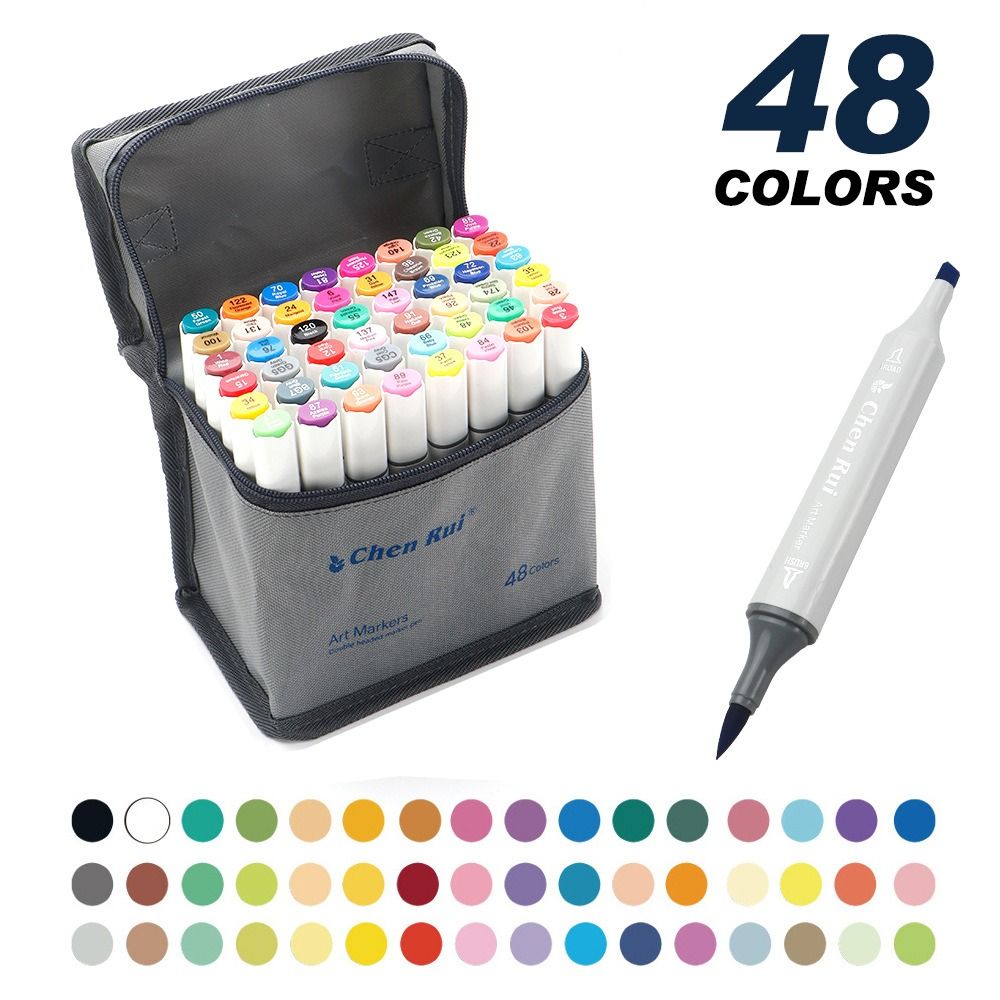 48/60-teiliges tragbares Alkoh – Alcohol Ink Set Bewertung und Preis