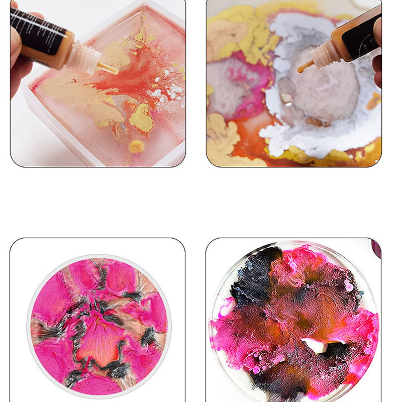 1 Set Kunsttinte Alkohol Epoxi – Alcohol Ink Set Bewertung und Preis