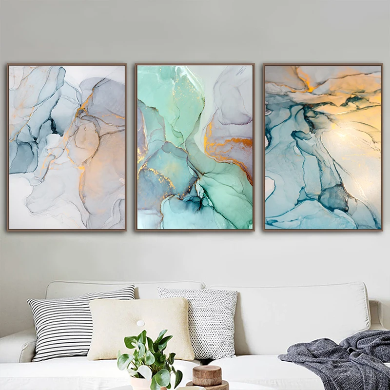 3-teiliges Set Türkisblau-Gold – Alcohol Ink Set Bewertung und Preis