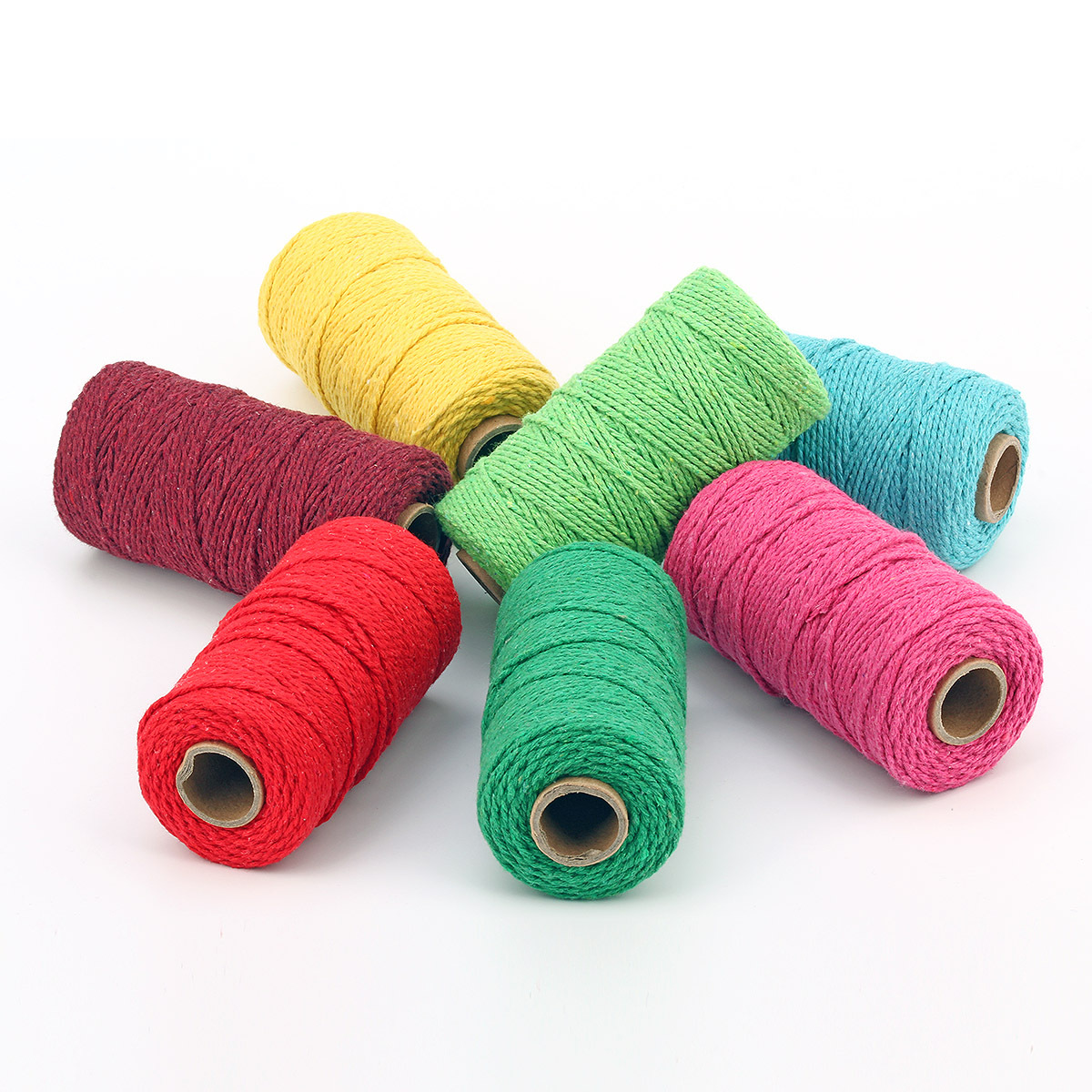 2mm Seil Twisted-Cord 100m Bau – Macrame Cord Cotton Bewertung und Preis