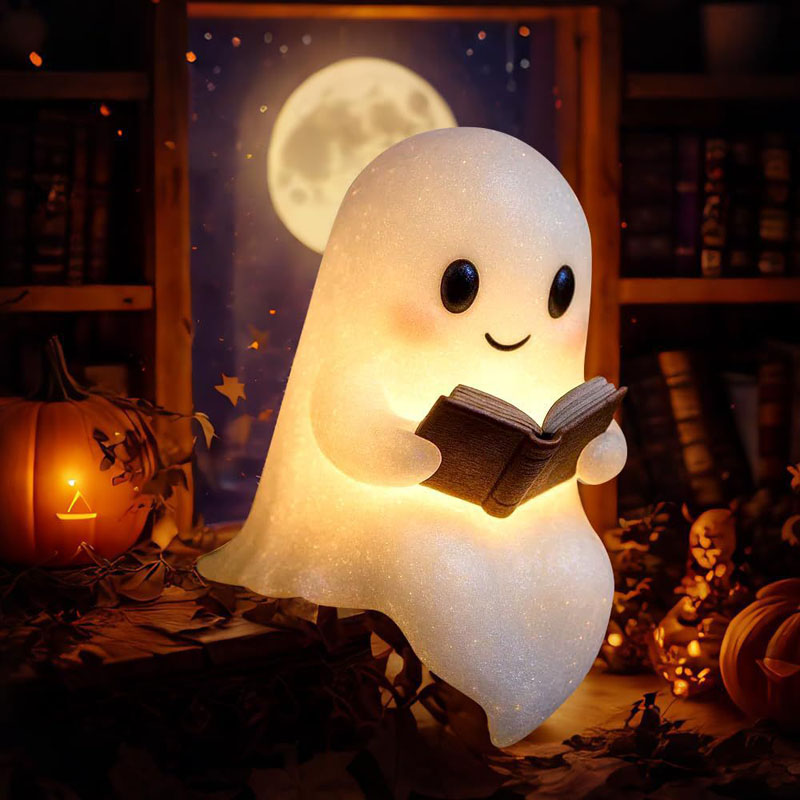 Neue süße Geister-Lesebuchlamp – Art Craft Books Bewertung und Preis