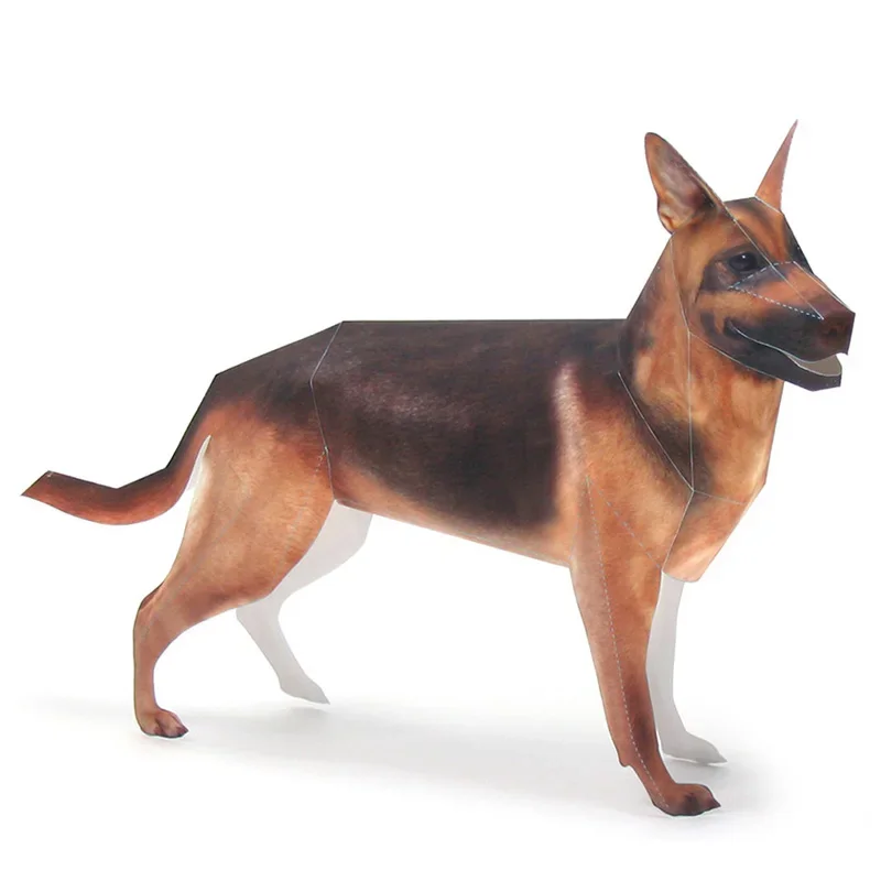 Deutscher Schäferhund Origami  – Art Craft Center Bewertung und Preis