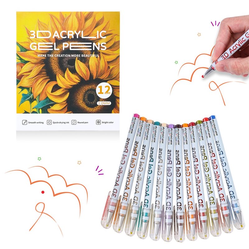 【FITTING】Gelschreiber-Set aus  – Art Craft Doodle Bewertung und Preis