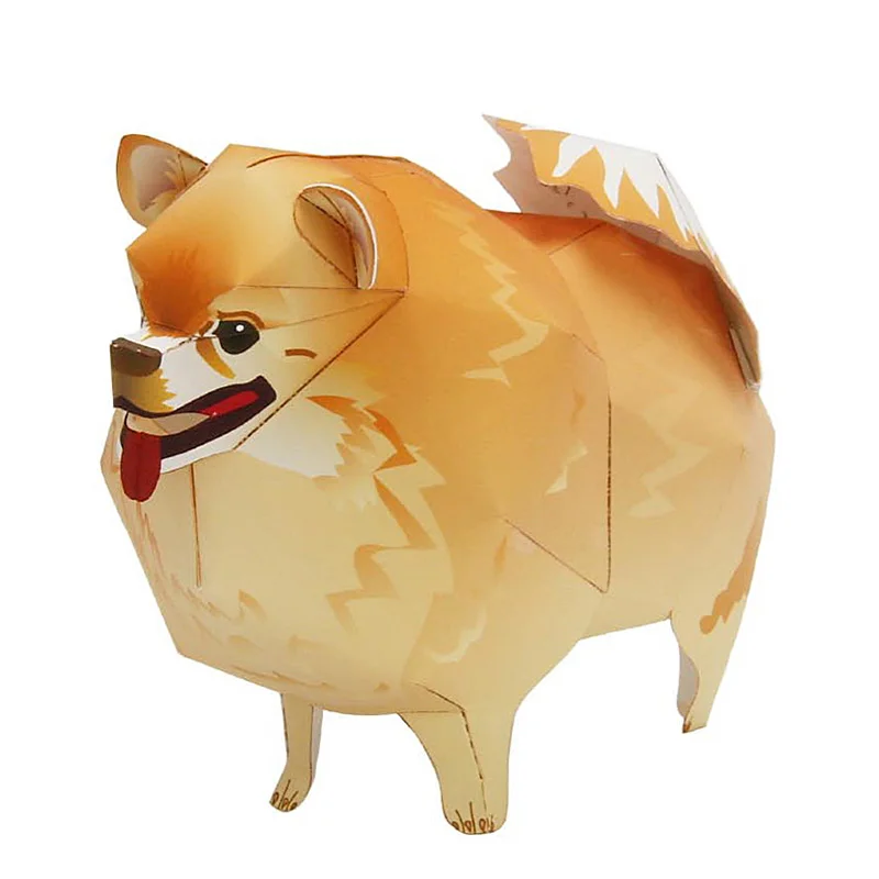 Pomeranian Hund Falten Origami – Art Craft Center Bewertung und Preis