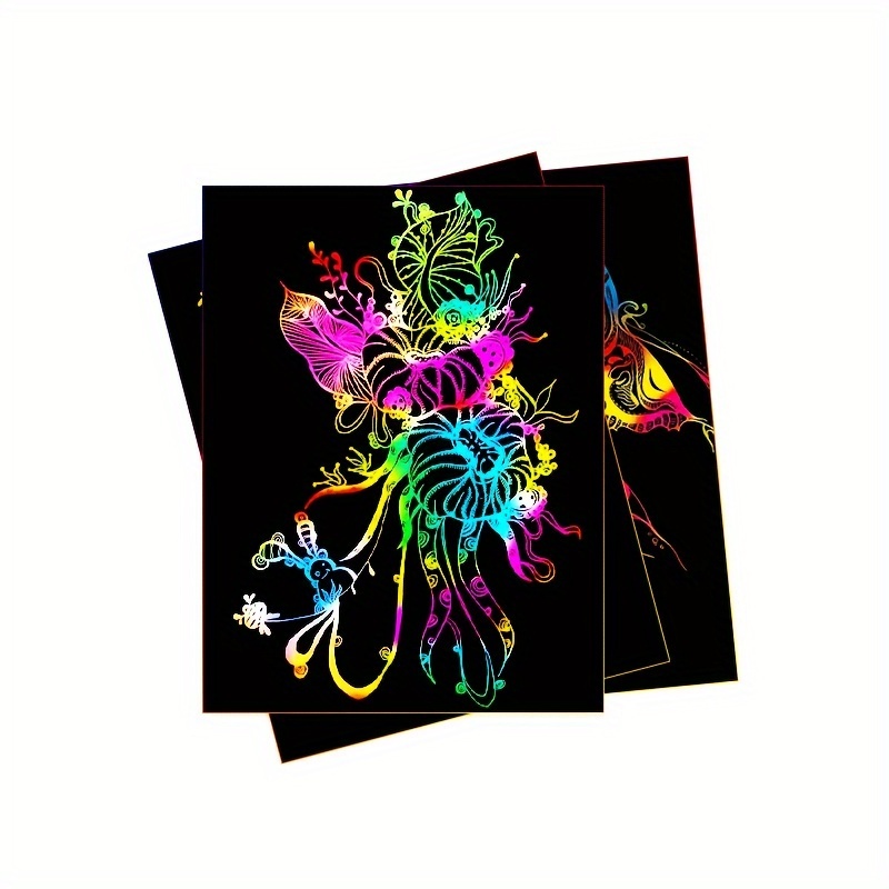 50 Stück Kratzpapier für Kinde – Art Craft Kits For Kids Bewertung und Preis