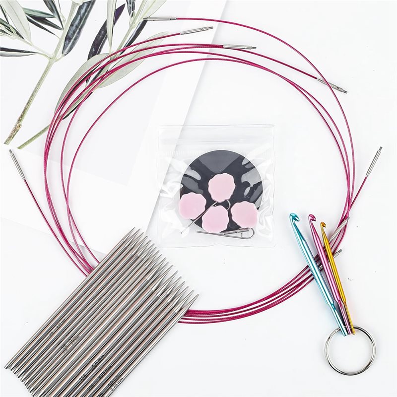 US-Größen 1, 1.5, 2, 2.5, 4, 5 – Knitting Needle Circular Bewertung und Preis