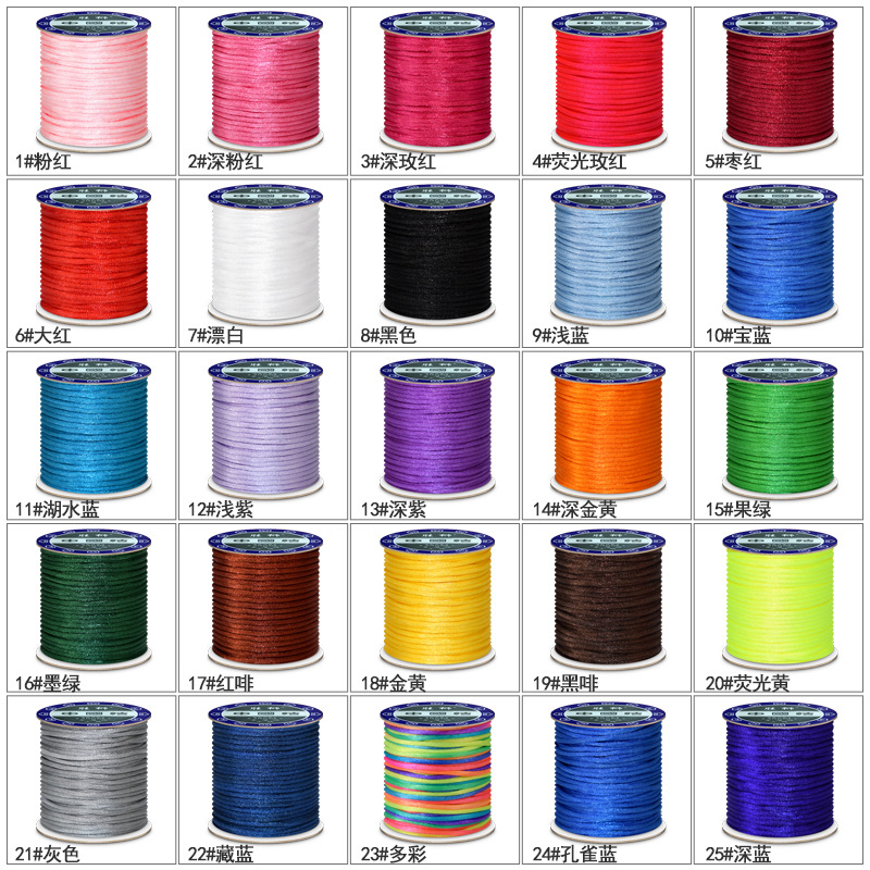 1,5mm 2mm 2,5mm Nylon Baumwoll – Macrame Cord Cotton Bewertung und Preis