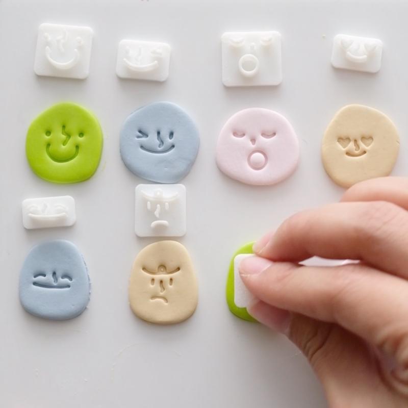 8-teiliges Mini-Cartoon-Ausdru – Polymer Clay Set Bewertung und Preis