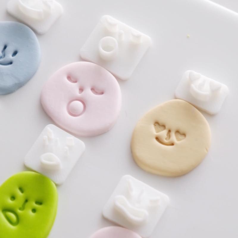 8-teiliges Mini-Cartoon-Ausdru – Polymer Clay Set Bewertung und Preis
