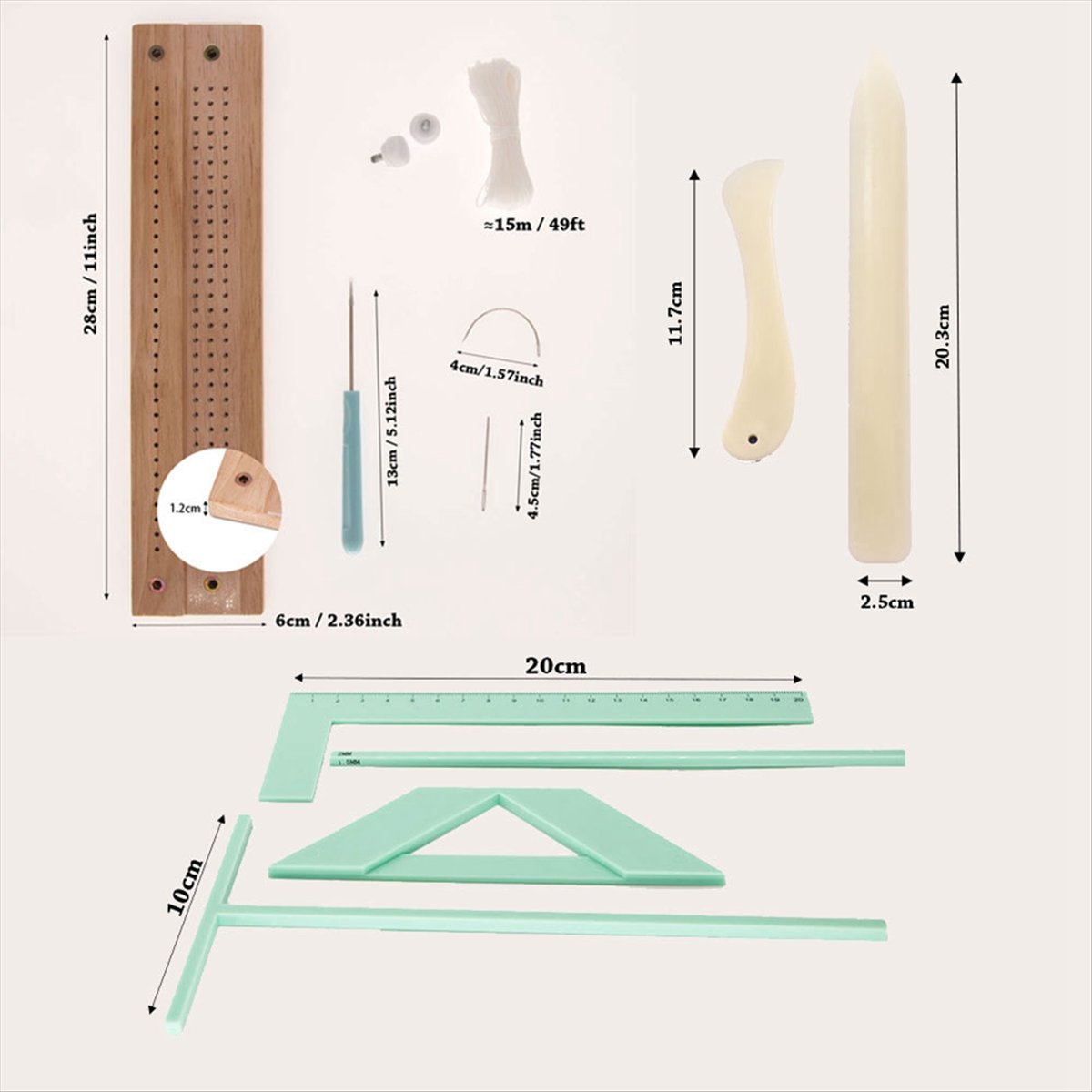 T32C Neuer Bucheinband-Leitfad – Bookbinding Supply Kit Bewertung und Preis