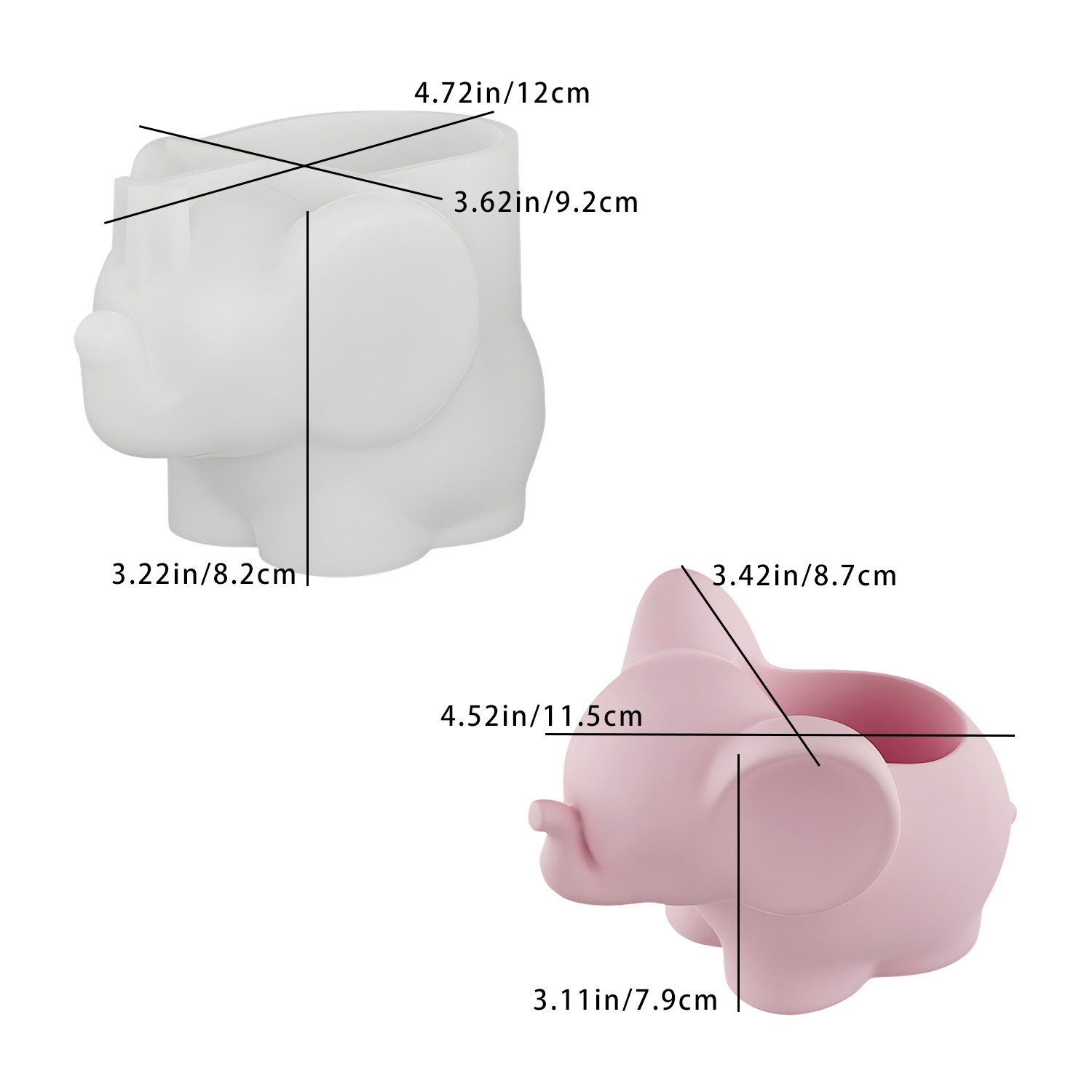 DIY Elefanten-Aufbewahrungsbec – Art Craft Vase Bewertung und Preis