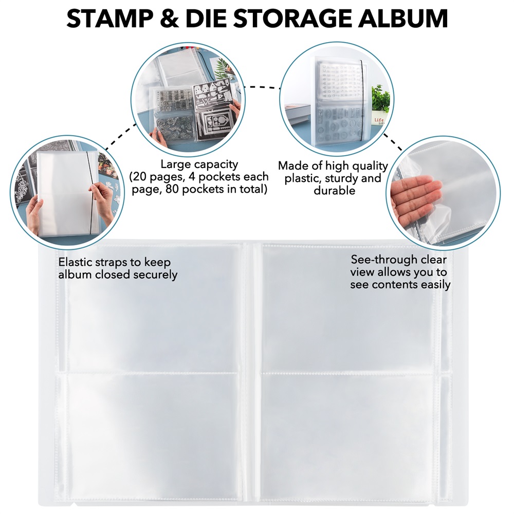 Großer transparenter Stempel-  – Art Craft Books Bewertung und Preis