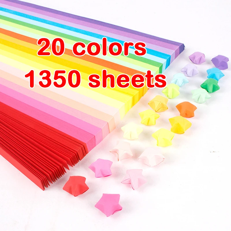 1350 Blatt Stern-Origami-Papie – Quilling Paper Strips Bewertung und Preis