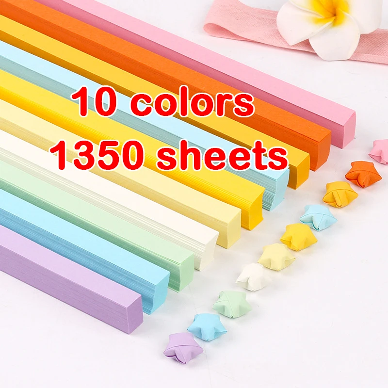1350 Blatt Stern-Origami-Papie – Quilling Paper Strips Bewertung und Preis