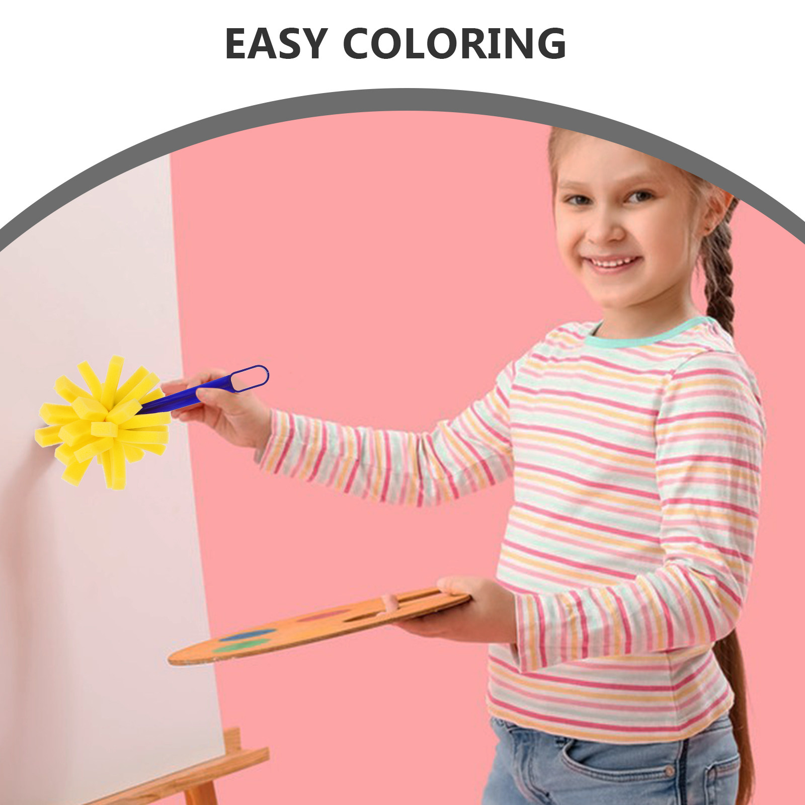 4 Stück Schwamm-Malpinsel, Sch – Art Craft Doodle Bewertung und Preis
