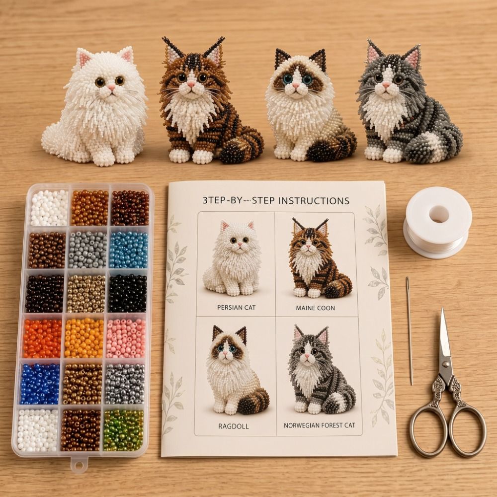 Handgemachtes DIY Tier-Perlen- – Art Craft Kits For Kids Bewertung und Preis