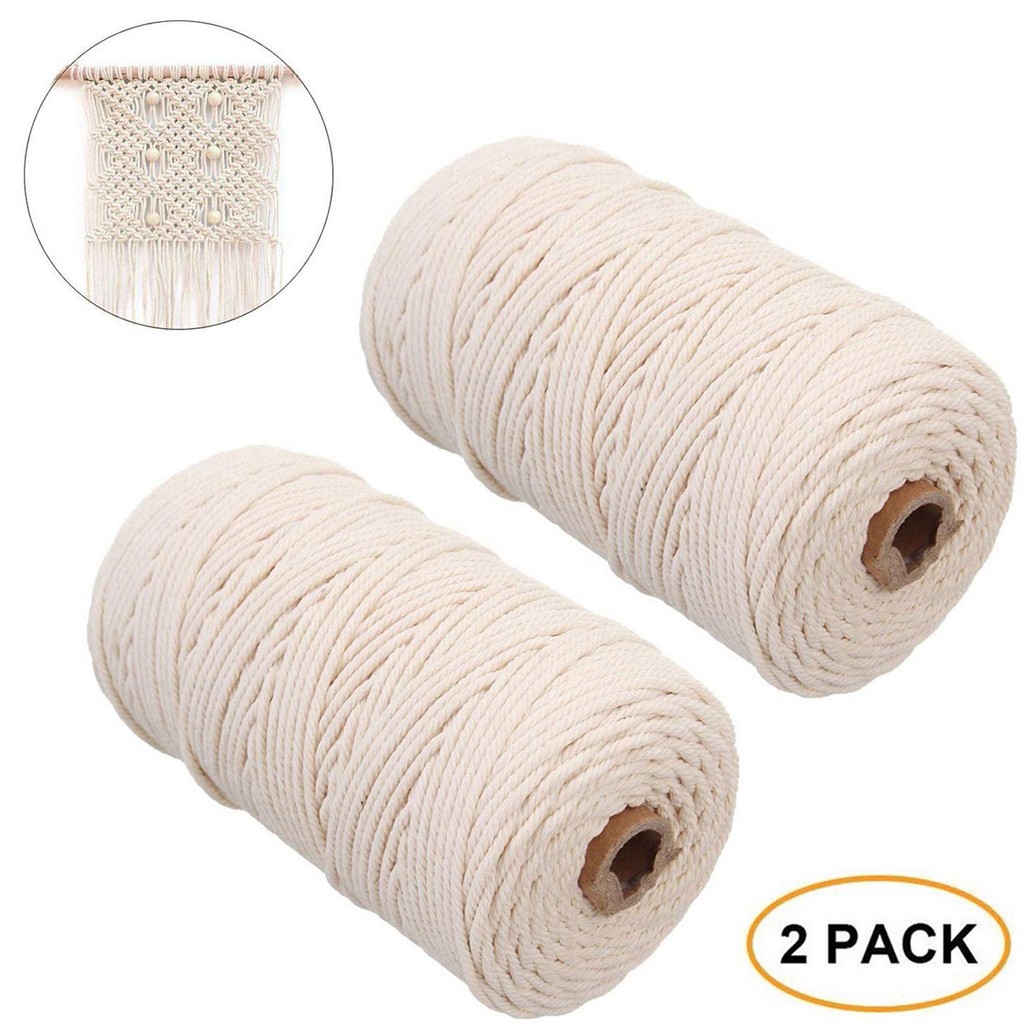 Makramee-Seil, 2 mm, 200 m, na – Macrame Cord Cotton Bewertung und Preis