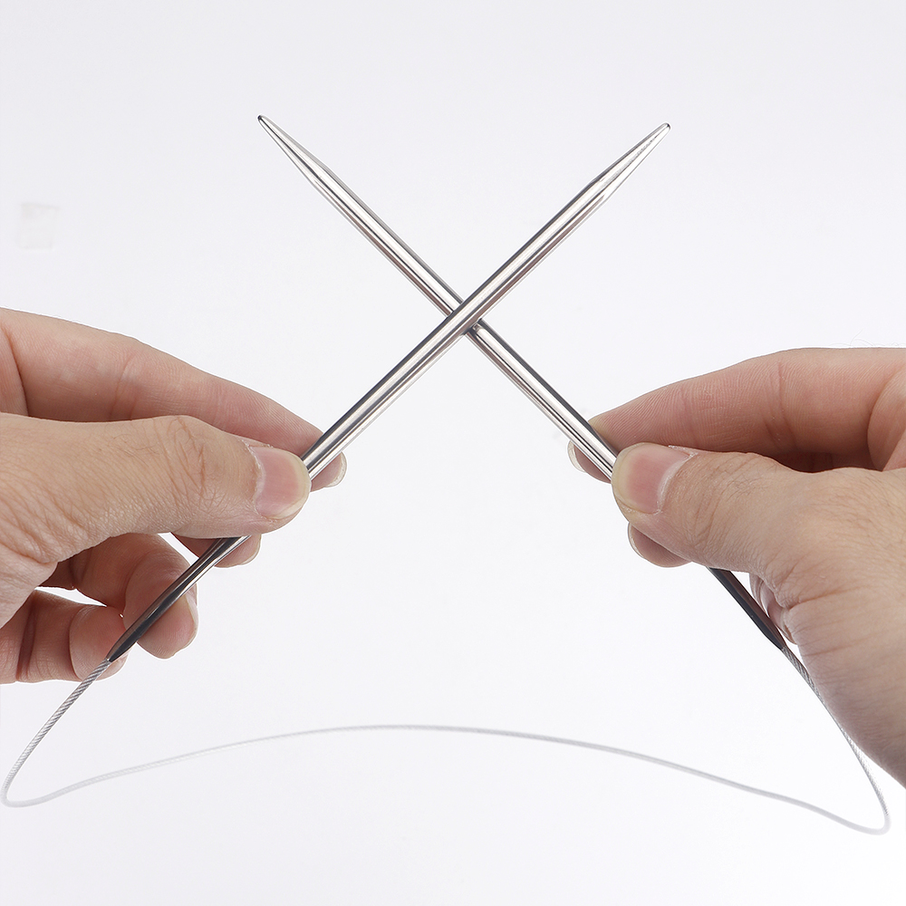 Ergonomische feste Runds trick – Knitting Needle Circular Bewertung und Preis