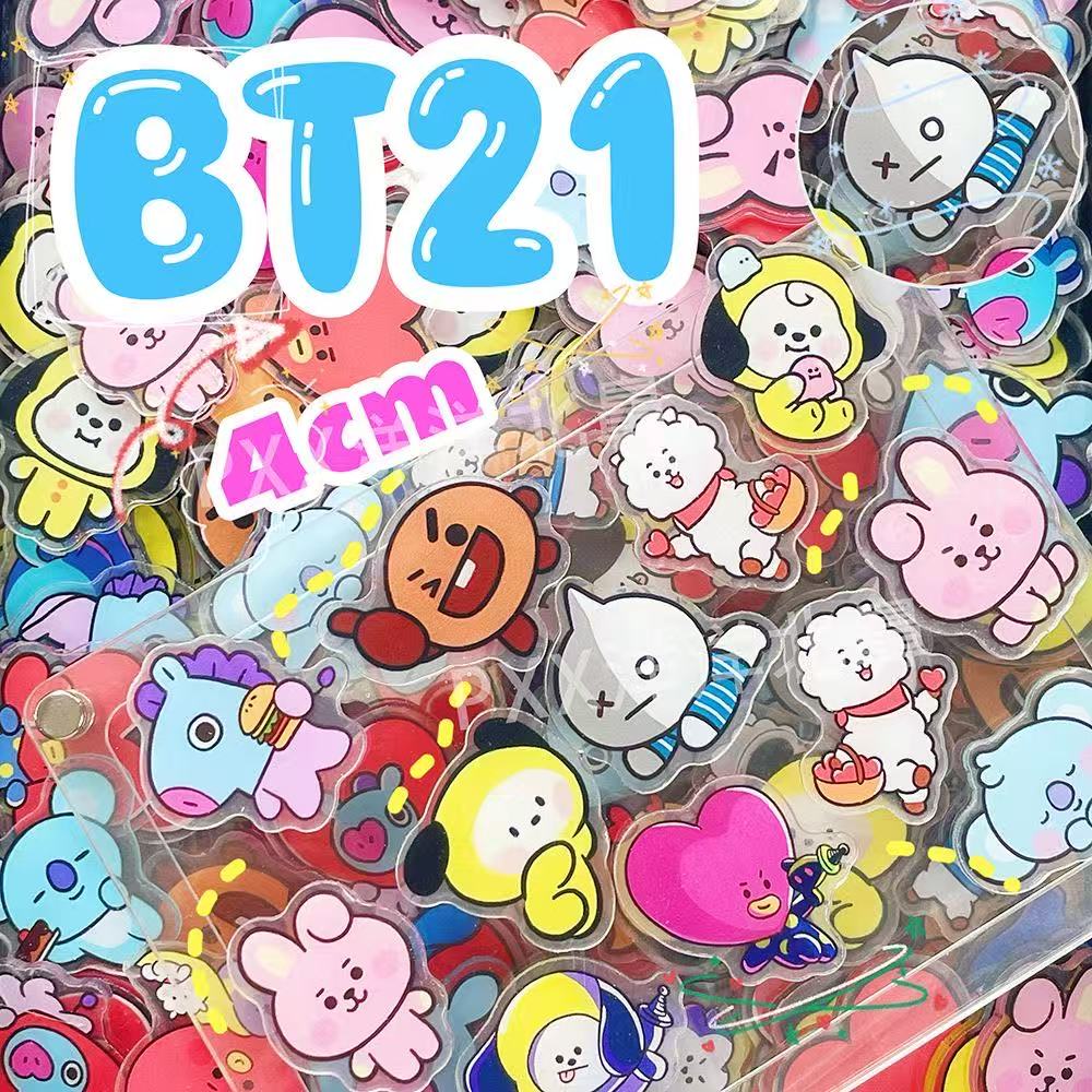 100 Stück BT21 BTS Einlagige 1 – Art Craft Market Bewertung und Preis