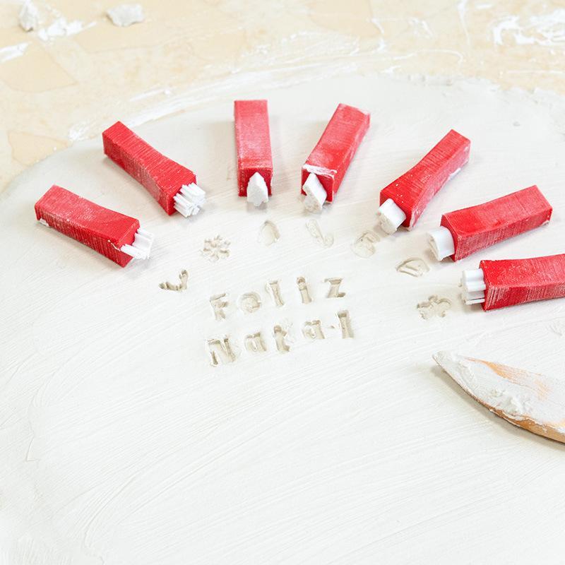 Weihnachtliches Alphabet-Stemp – Polymer Clay Set Bewertung und Preis