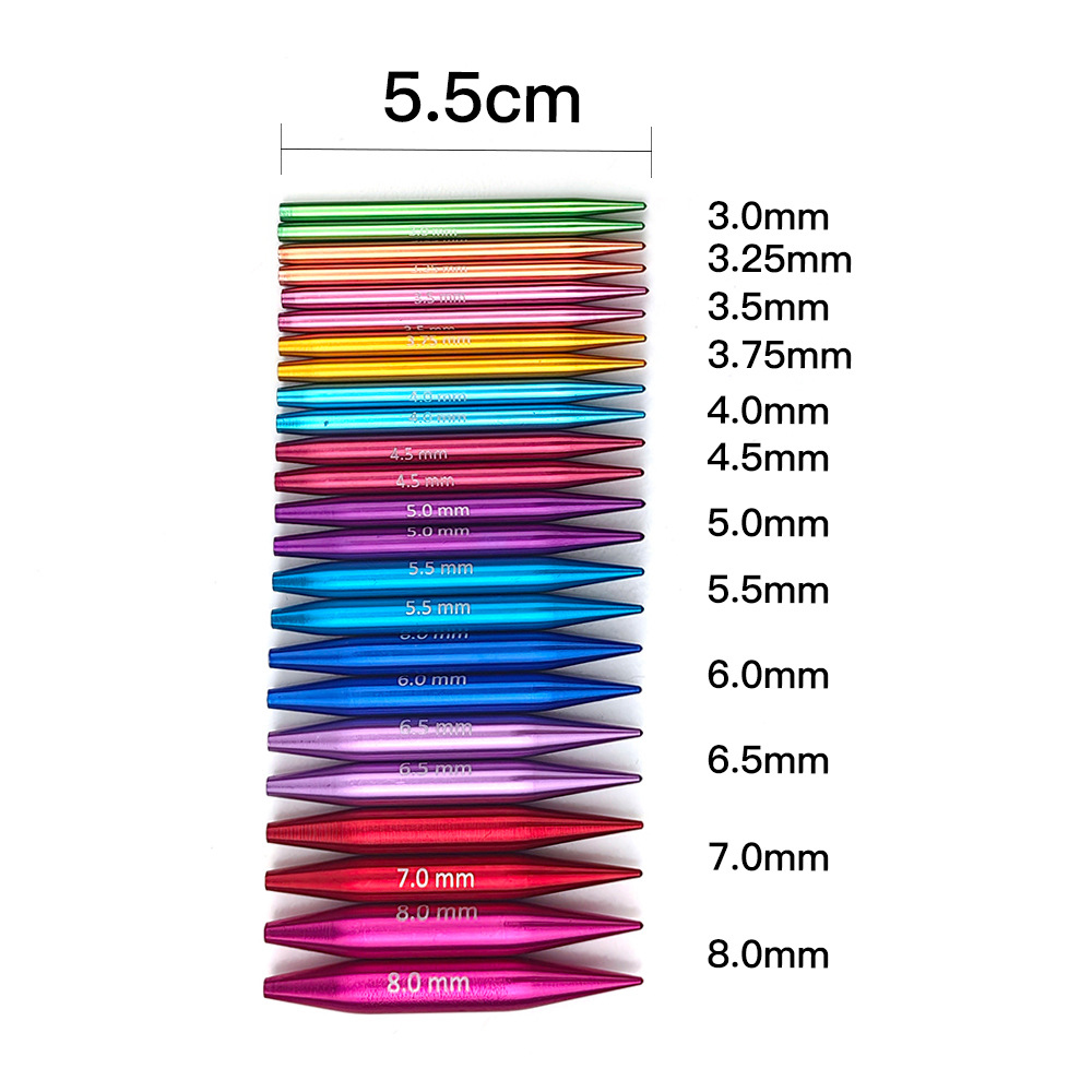 12 Paar austauschbare Rundstri – Knitting Needle Circular Bewertung und Preis