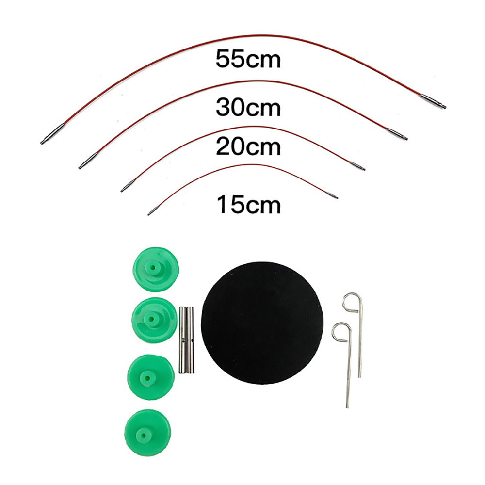 12 Paar austauschbare Rundstri – Knitting Needle Circular Bewertung und Preis