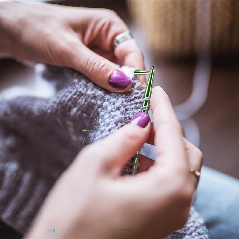 Kurzes, austauschbares Strickn – Knitting Needle Circular Bewertung und Preis