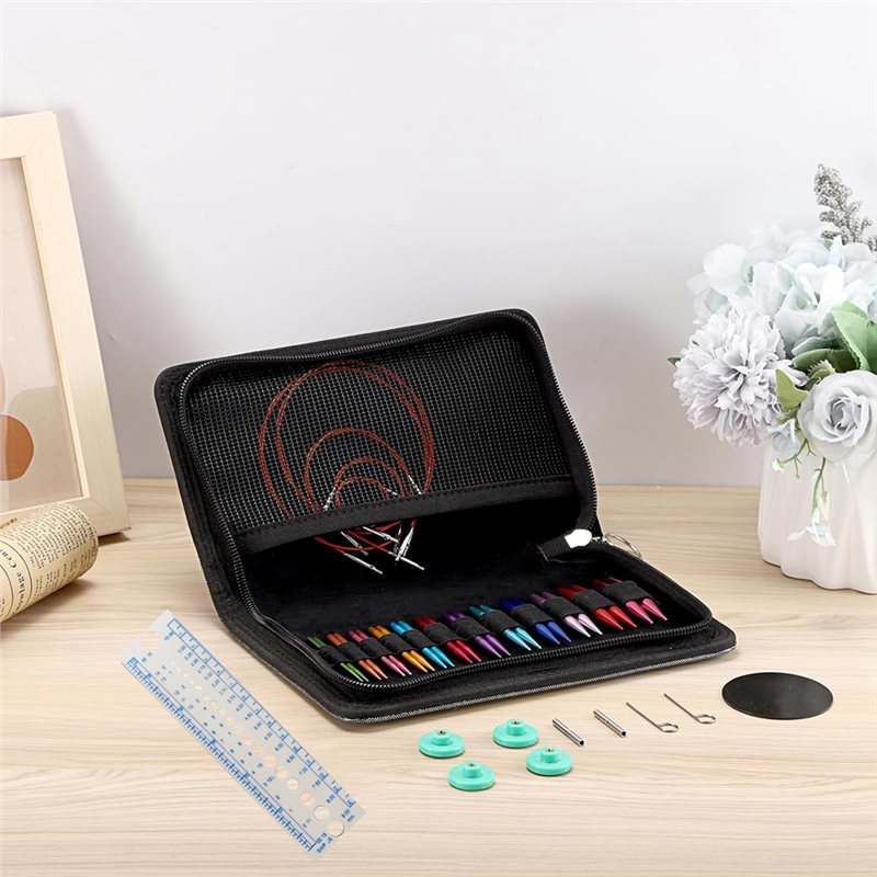 Kurzes, austauschbares Strickn – Knitting Needle Circular Bewertung und Preis