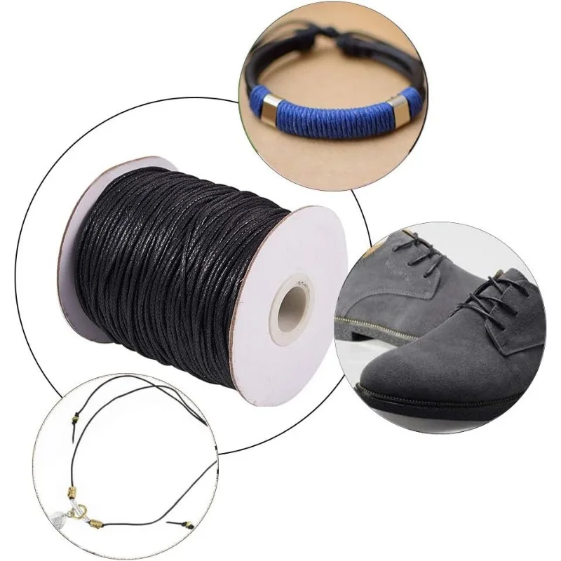 1 Rolle 100 Yards gewachste Sc – Macrame Cord Cotton Bewertung und Preis