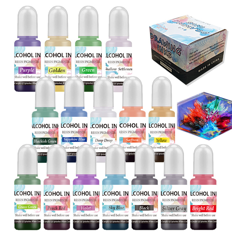 EIN Set Tinte Alkohol Harz Pig – Alcohol Ink Set Bewertung und Preis