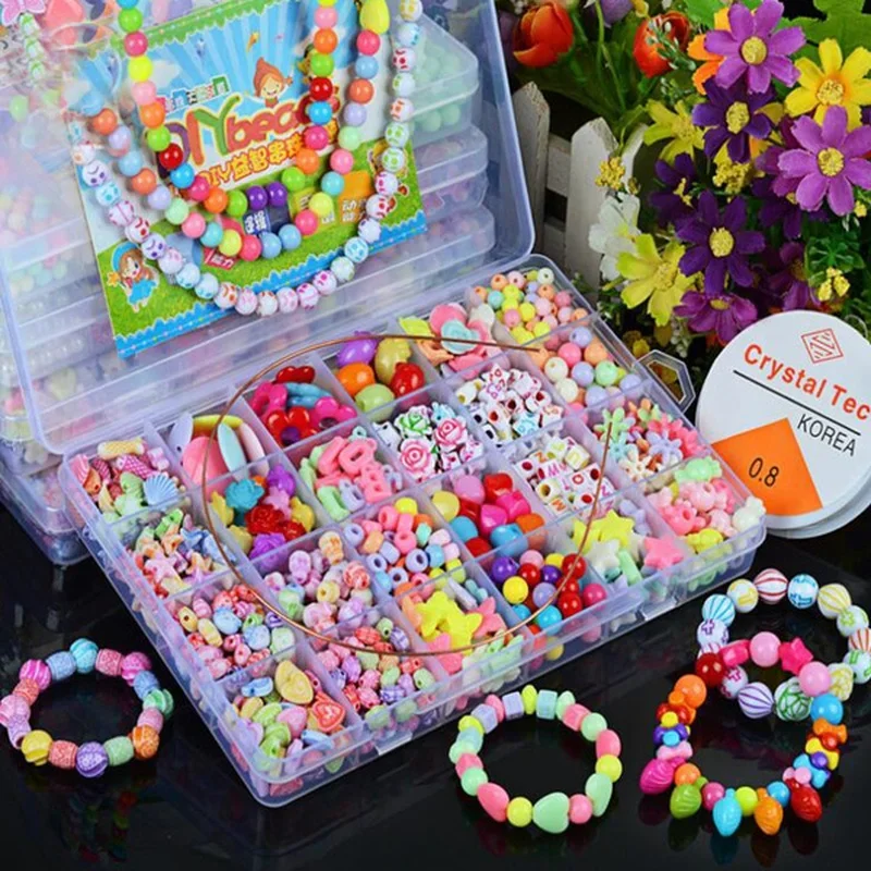 Mädchen DIY Perlen Set Schmuck – Art Craft Kits For Kids Bewertung und Preis